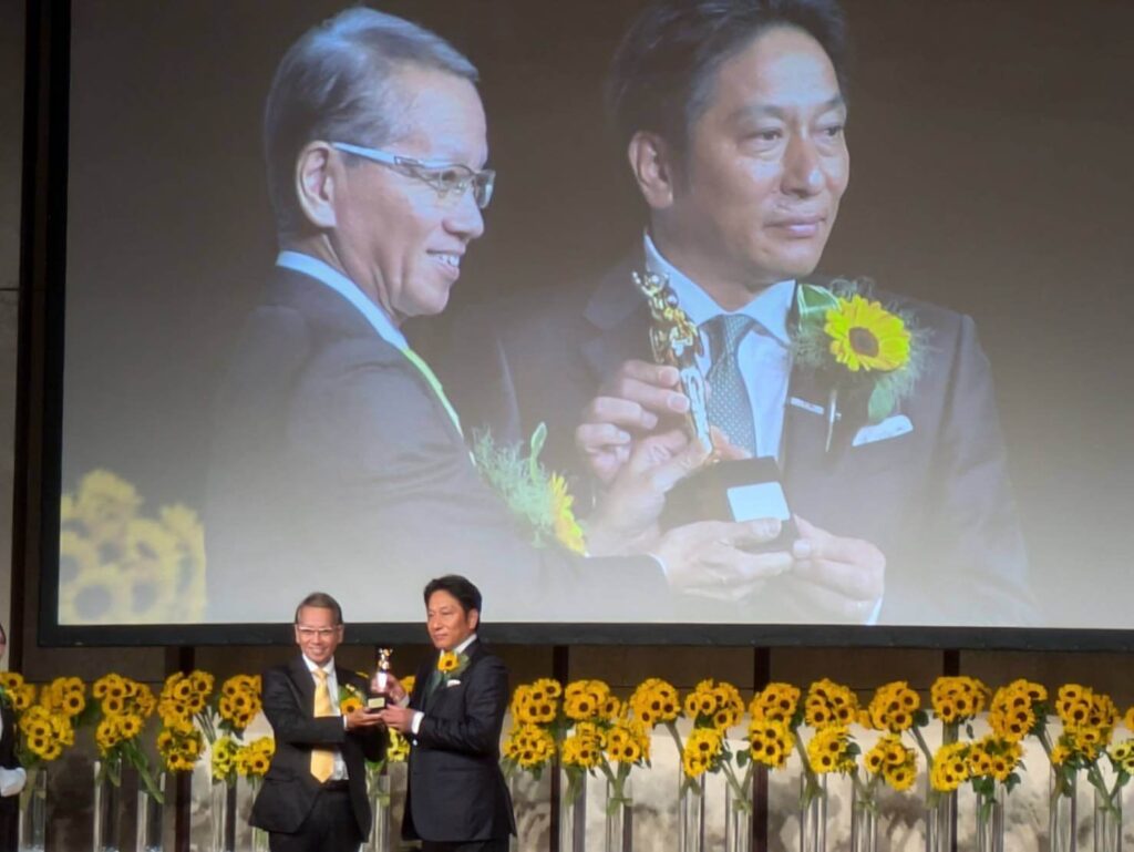 「ベスト・ファーザー イエローリボン賞」小澤廣幸氏と原晋氏
